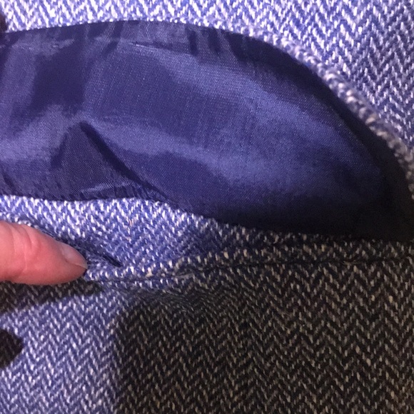 ORVIS Blue Wool Tweed Blazer - Picture 6 of 13